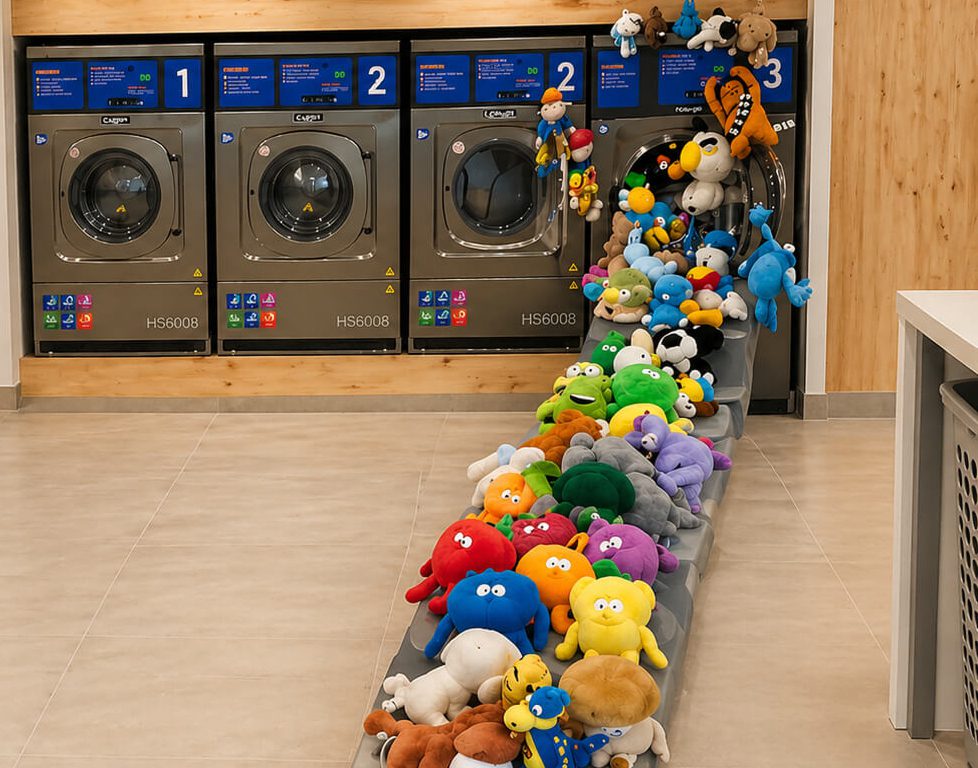 Lavagem Delicada de Peluches